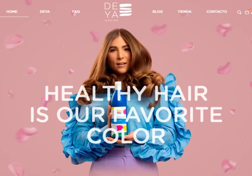 Online Store development for Deya