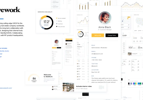 WeWork - Sales Tool UX / UI