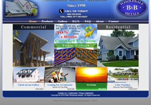 Home Page Design for Current Site
