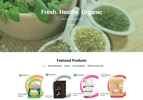e commerce website