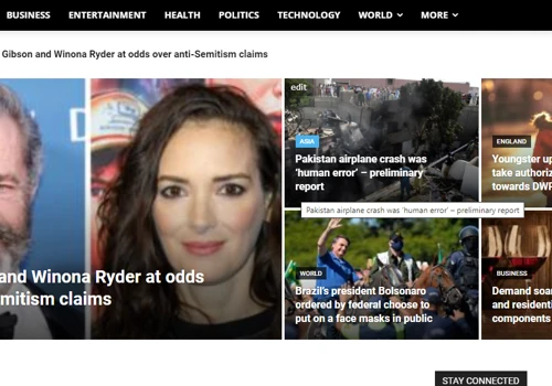 over project news website