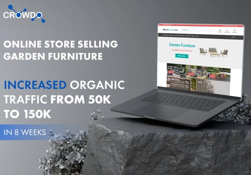 Online store selling garden furniture