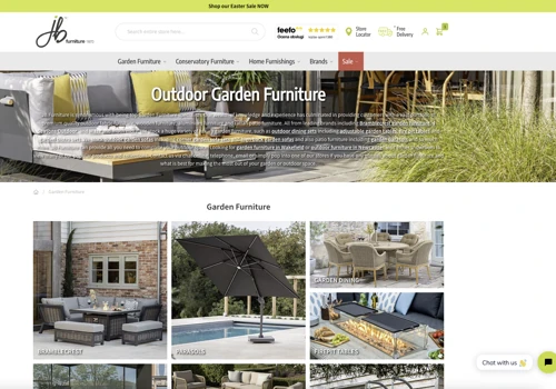 JB Furniture - Magento 2 multistore
