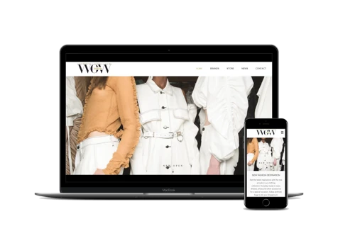 Web Design for Fashion Shop
