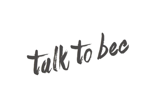 Talk to Bec copywriting and web design