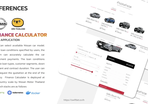 FINANCE CALCULATOR​ WEB APPLICATION​