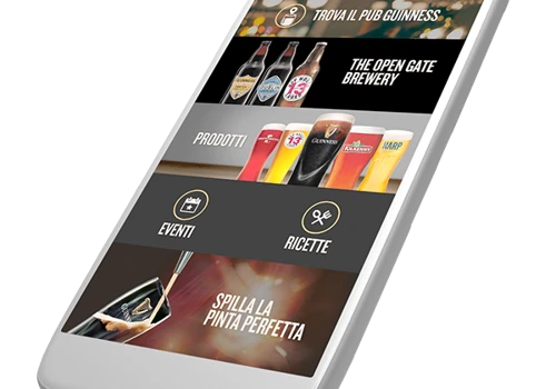 l'app Guinness Italia