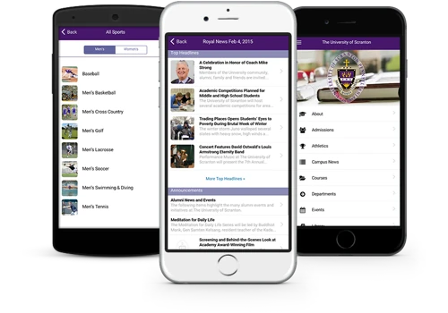 The University of Scranton Mobile App