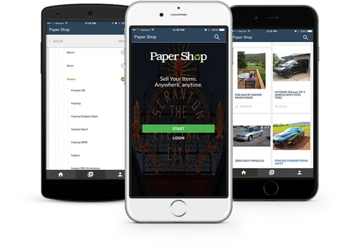The Papershop Mobile App