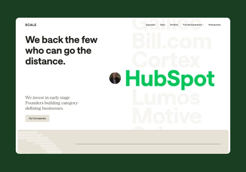 A VC Site Built for the AI Founder Generation