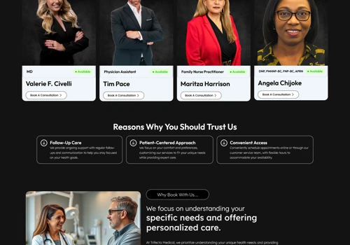 Trifecta Medical | Website Development