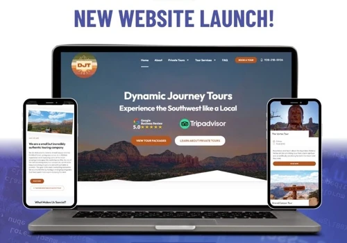 Dynamic Journey Tours Website