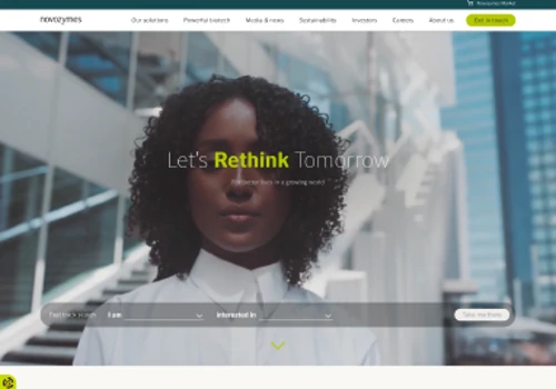 Web Remake for the World Leader in Biosolutions
