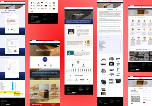 Carton box Manufacturer Company Website