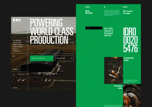 Headless Corporate Website