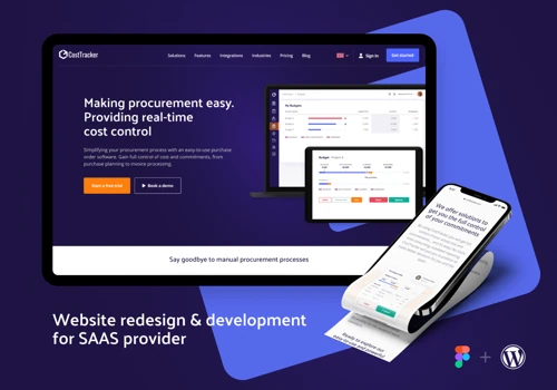 Website redesign and WordPress development