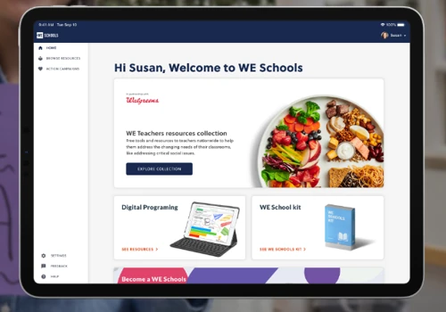 WE Schools Hub