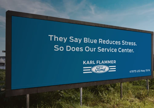 Karl Flammer Ford // Service Center Billboard