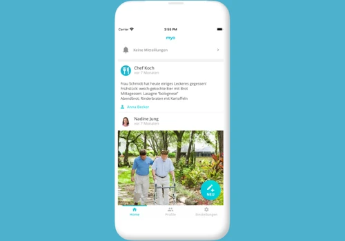 Improvement functionality of myo app