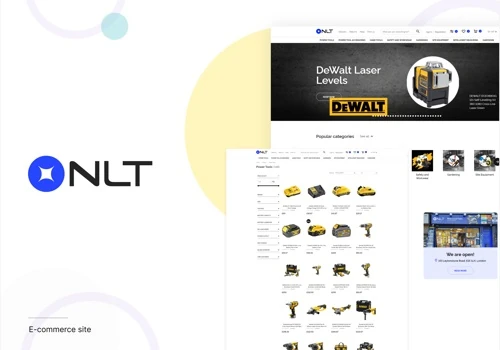 NLT - Online store web development