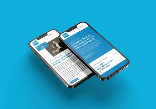 Web Design for Executive Recruitment Specialists