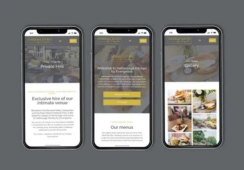 Hathersage Cafe & Restaurant Website Build