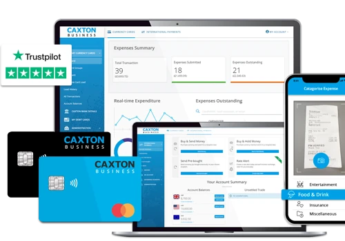 Caxton - One Card, Multiple Currencies