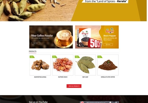 Website Design and Development, Product Listings