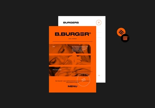 B.Burger - fast-food chain