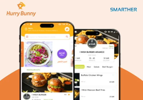 HurryBunny - Food Ordering App