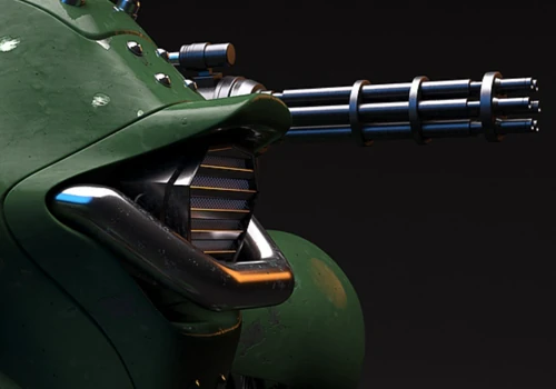 Gorem Mech Project: 3D Modeling + Look Development