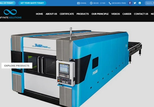 Infynite Solutions: A Responsive Website That Look