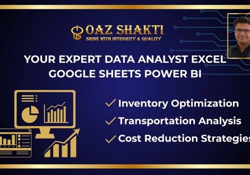 Expert Data Analyst Excel, Google Sheets, Power BI