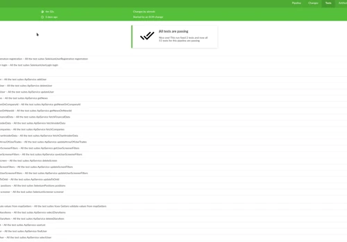 CI/CD pipeline for a Fintech startup
