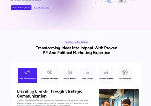 Cutting-Edge Web Services for Democracy360