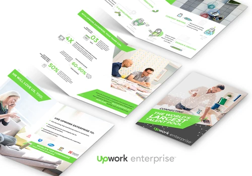 Brochure Design for Upwork Enterprise