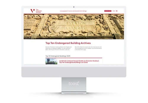 The Victorian Society Branding & Website