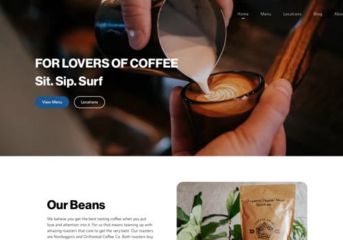 Digital Marketing and Creative for Coffee Shop