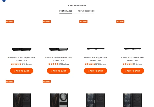 Rokform Website revamping