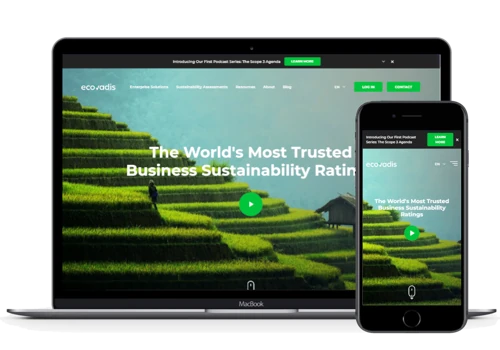 EcoVadis Corporate Website