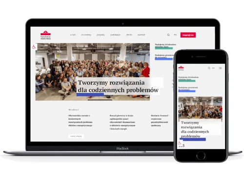 NGO fundation website