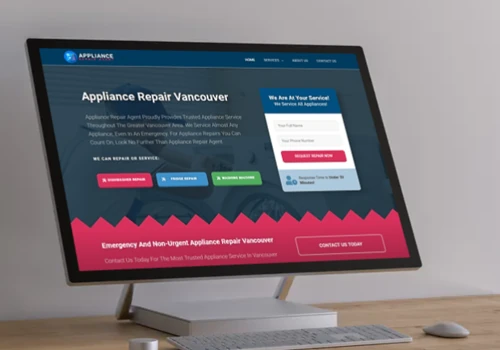 Appliance Repair Business Website