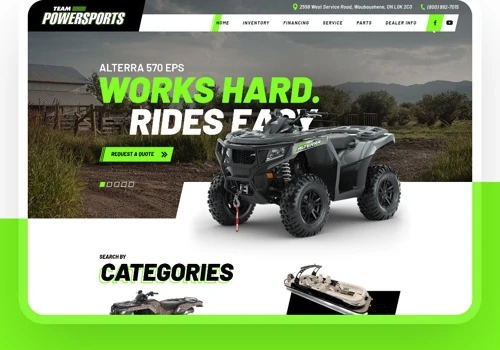 Website design
