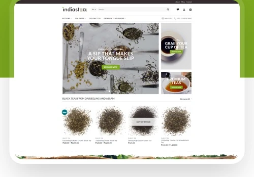 E-commerce website
