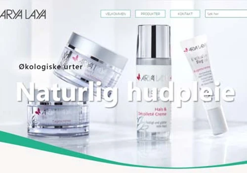 Online store - Skin care company
