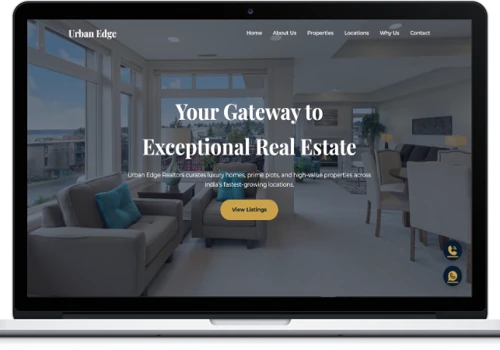 Urban Edge Realtors – Premium Real Estate Website