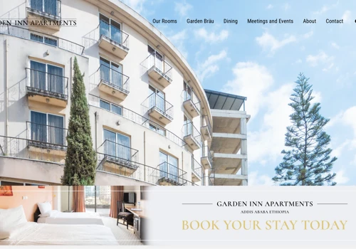 Beer Garden Inn Website re-design