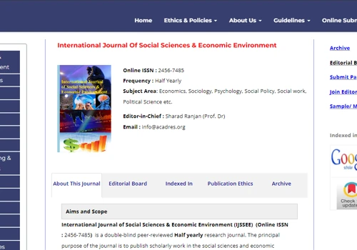 Acadres Consulting(Journal Publish, Research, Etc)