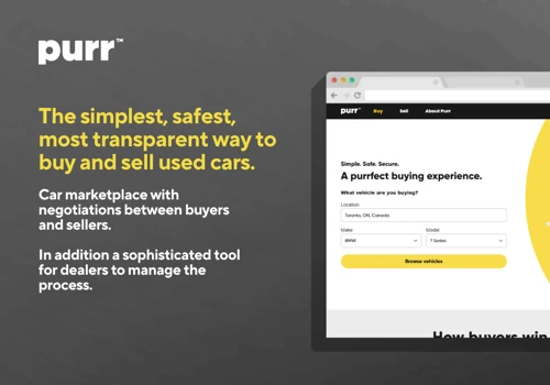 Purr - used car marketplace