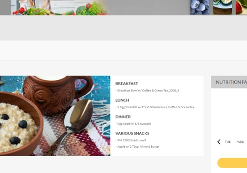Dolce Diet Wellness Platform